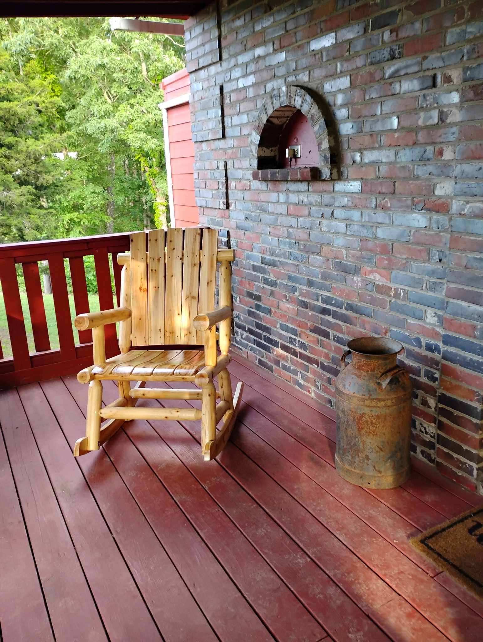 10795 Back Piney Road Bon Aqua, TN 37025 - Photo 1 of 64 a bench sitting on top of a wooden floor