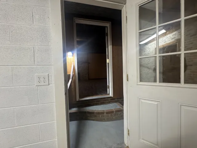 a view of swimming pool with a yard