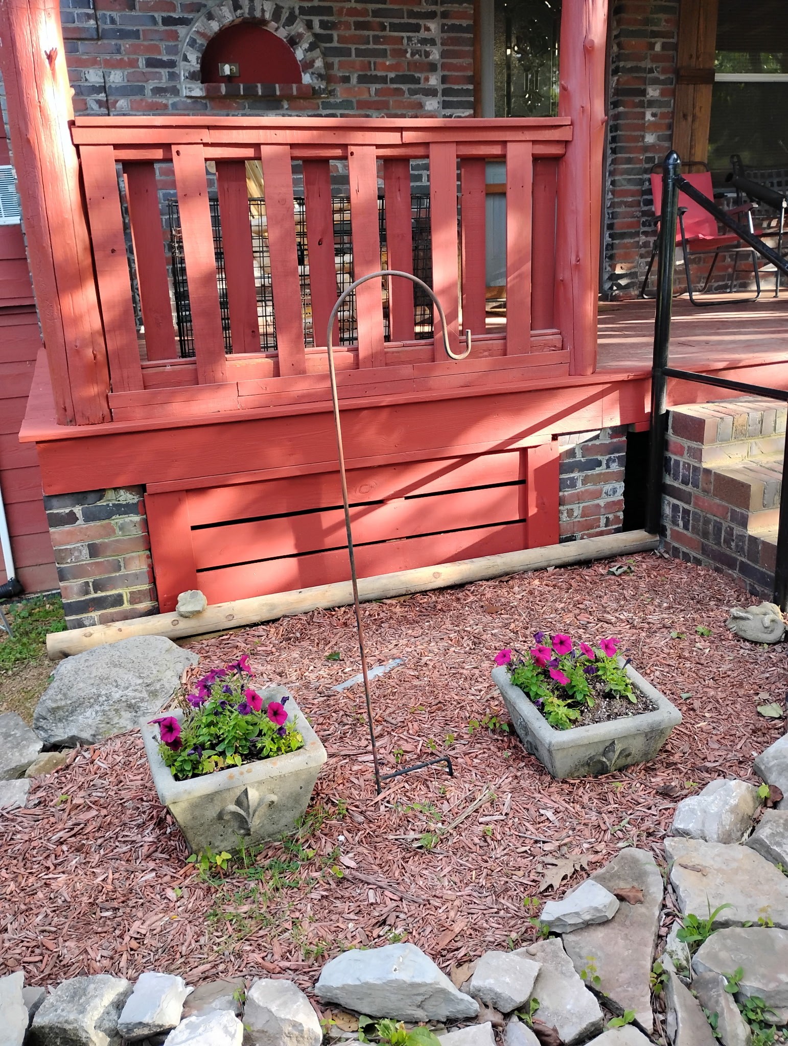 10795 Back Piney Road Bon Aqua, TN 37025 - Photo 6 of 64 a view of a wooden bench in front of a house