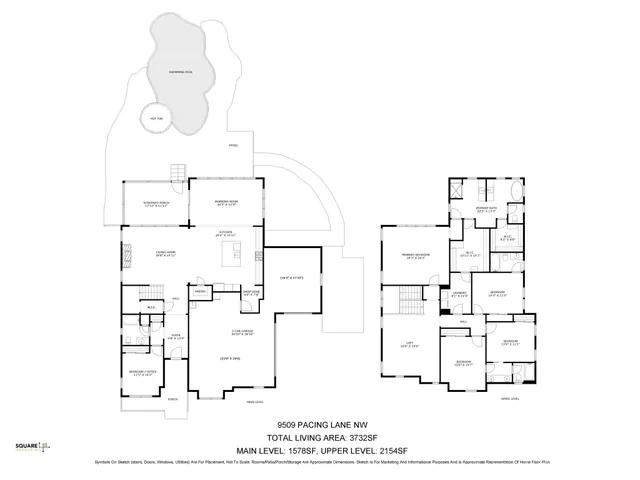 $1,124,900 | 9509 Pacing Lane Northwest, Concord, NC 28027