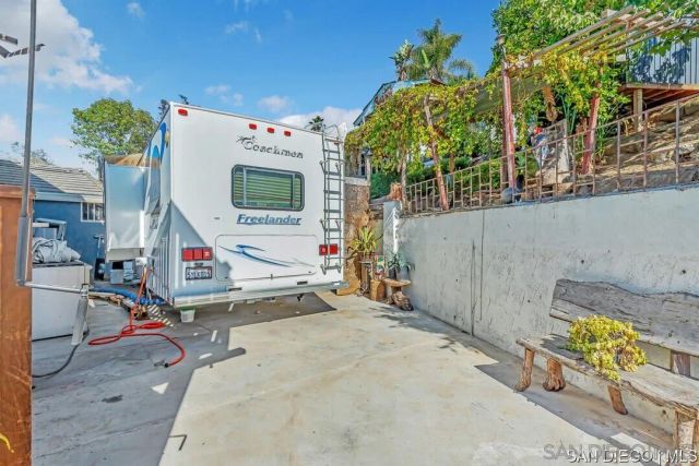 a view of outdoor space and porch