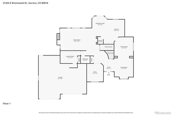 a picture of floor plan