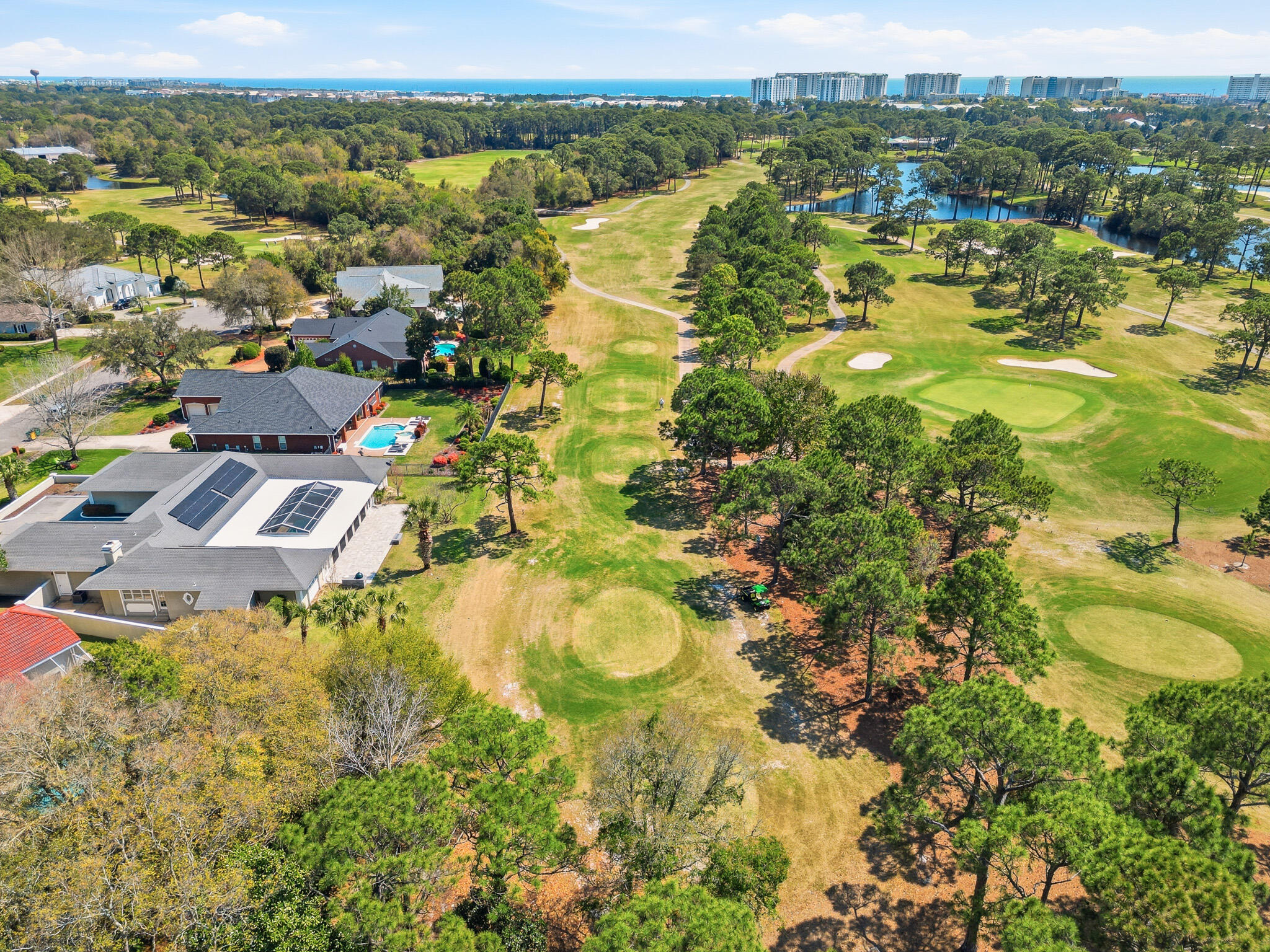 8 Weekewachee Circle Destin, FL 32541 - Photo 53 of 55 an aerial view of residential houses with outdoor space