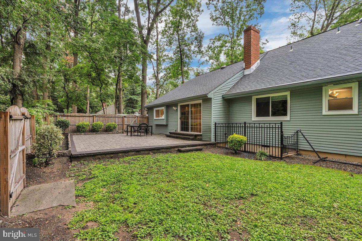114 Partree Road Cherry Hill, NJ 08003 - Photo 34 of 44 a view of a house with a backyard and sitting area