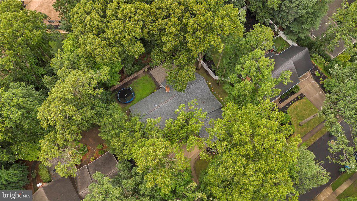 114 Partree Road Cherry Hill, NJ 08003 - Photo 36 of 44 an aerial view of residential house with outdoor space and trees all around