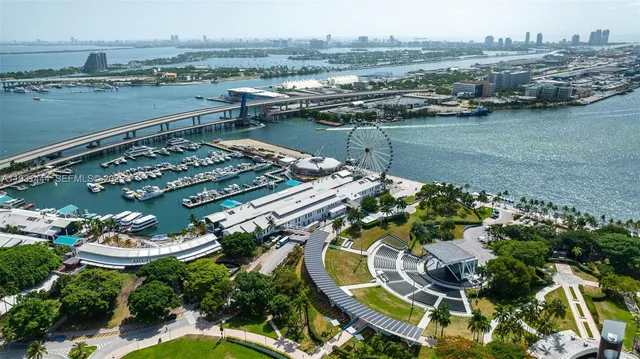 a view of city from balcony