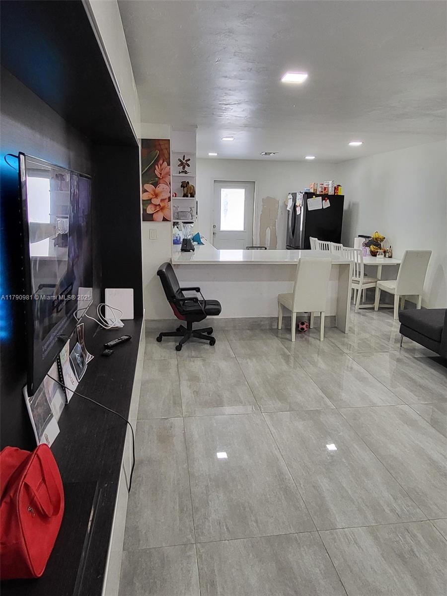 1650 Northeast 147th Street Miami, FL 33181 - Photo 33 of 56 2ND UNIT LIVING ROOM AND KITCHEN VIEW