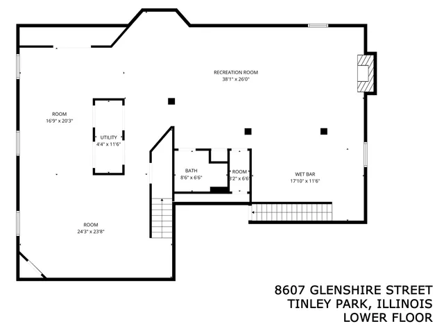 $694,900 | 8607 Glenshire Street, Tinley Park, IL 60487