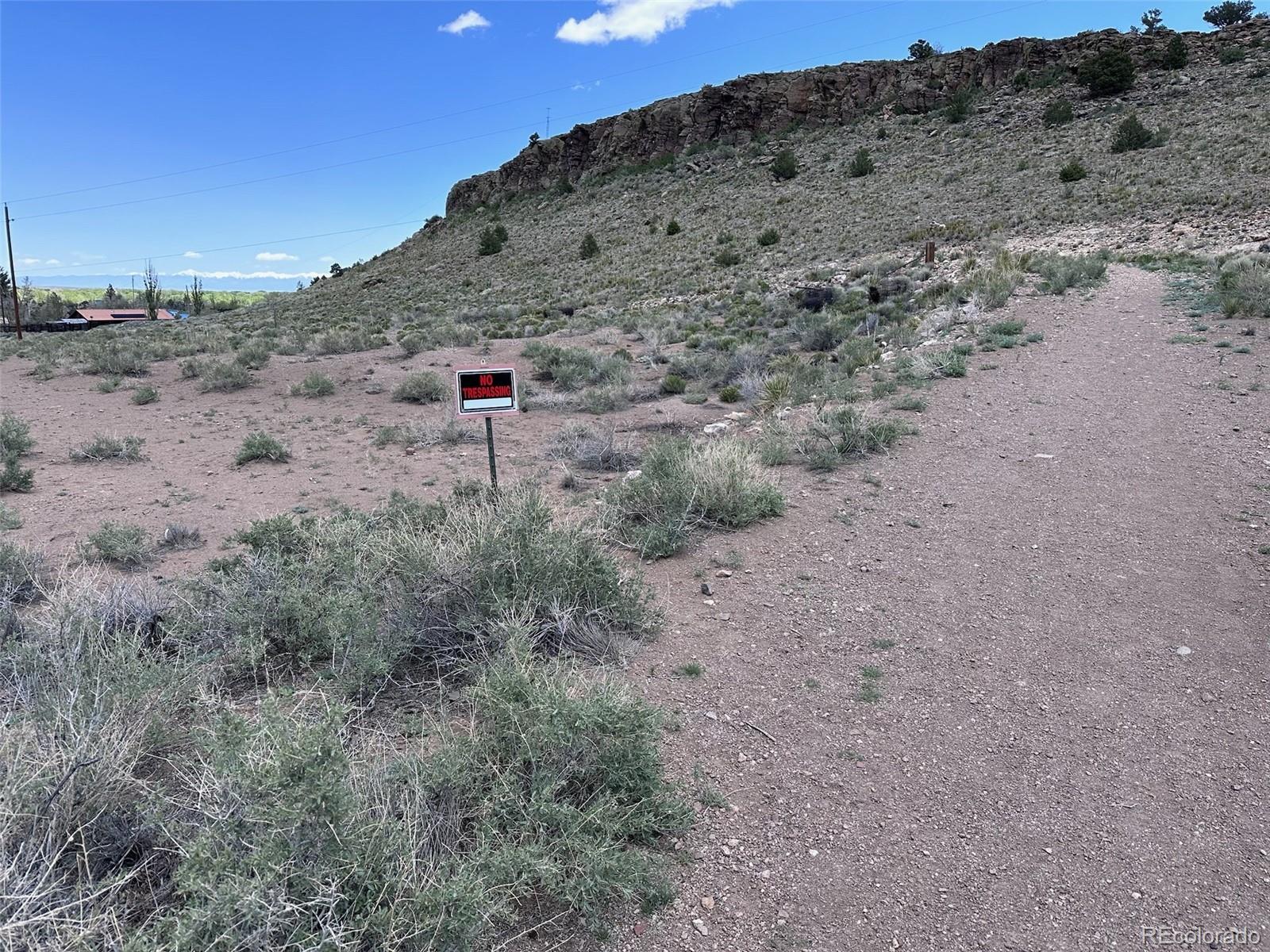 Spruce Street Del Norte, CO 81132 - Photo 15 of 50 a front view of a house with a dry yard