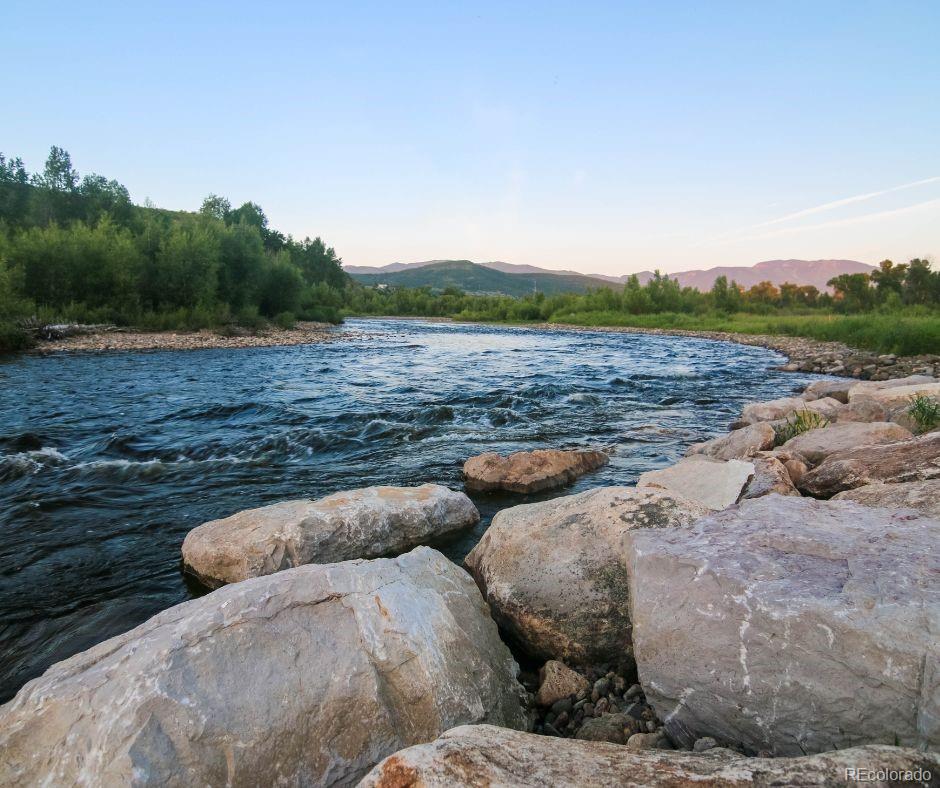 Spruce Street Del Norte, CO 81132 - Photo 50 of 50 a view of outdoor space with swimming pool and green space