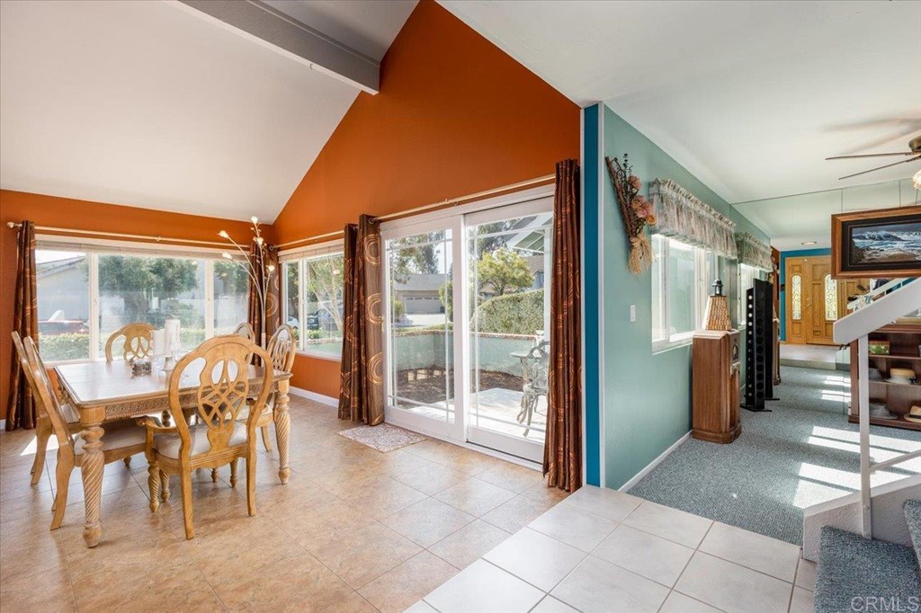 4040 Risa Circle San Diego, CA 92124 - Photo 5 of 43 a view of a dining room with furniture window and outside view