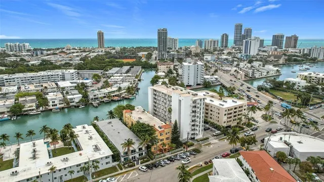 a view of a city with lake