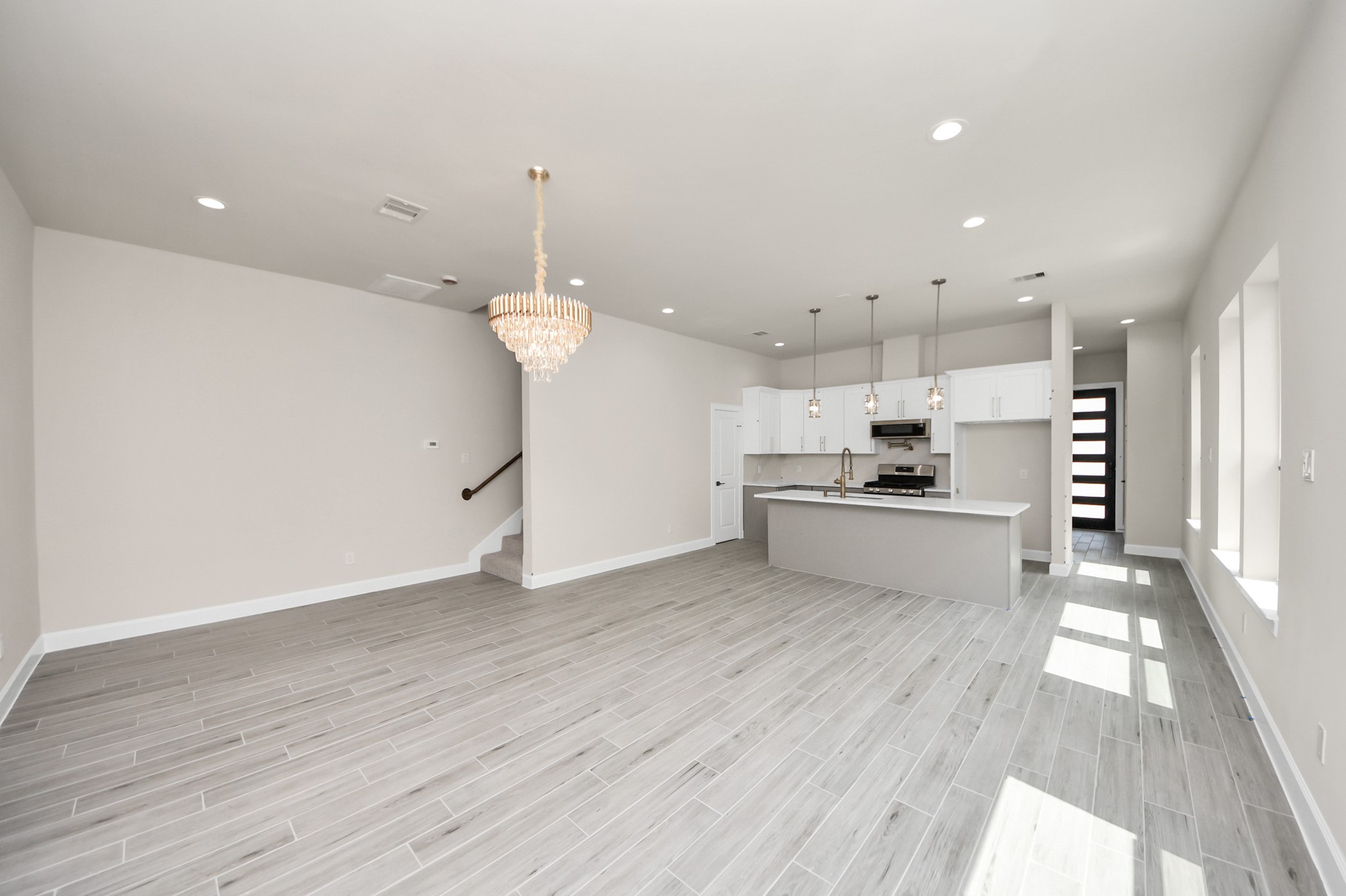 3110 Dawson Lane, Unit A Houston, TX 77051 - Photo 11 of 32 a view of kitchen with refrigerator and window