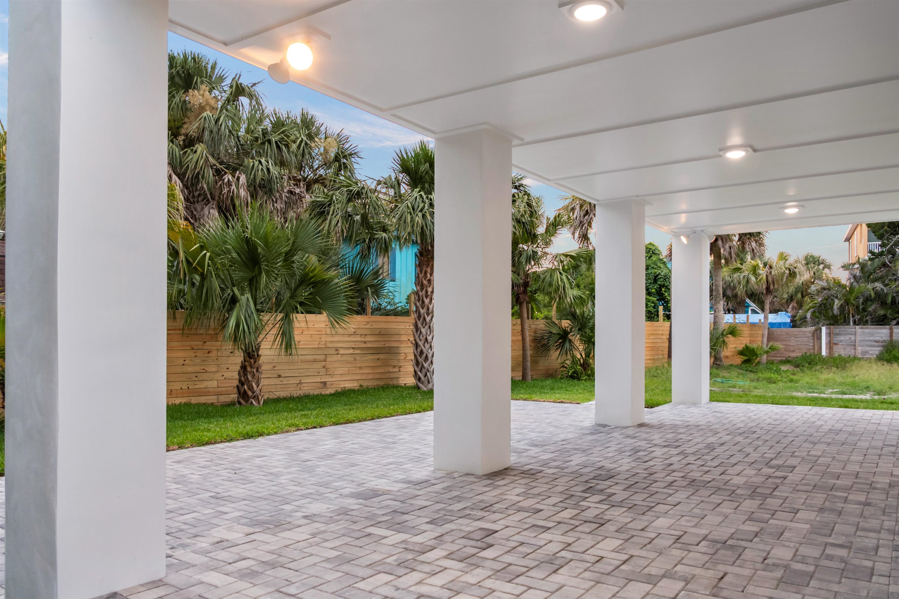 137 Ferrol Road St. Augustine, FL 32084 - Photo 36 of 55 a view of a yard with porch and garden