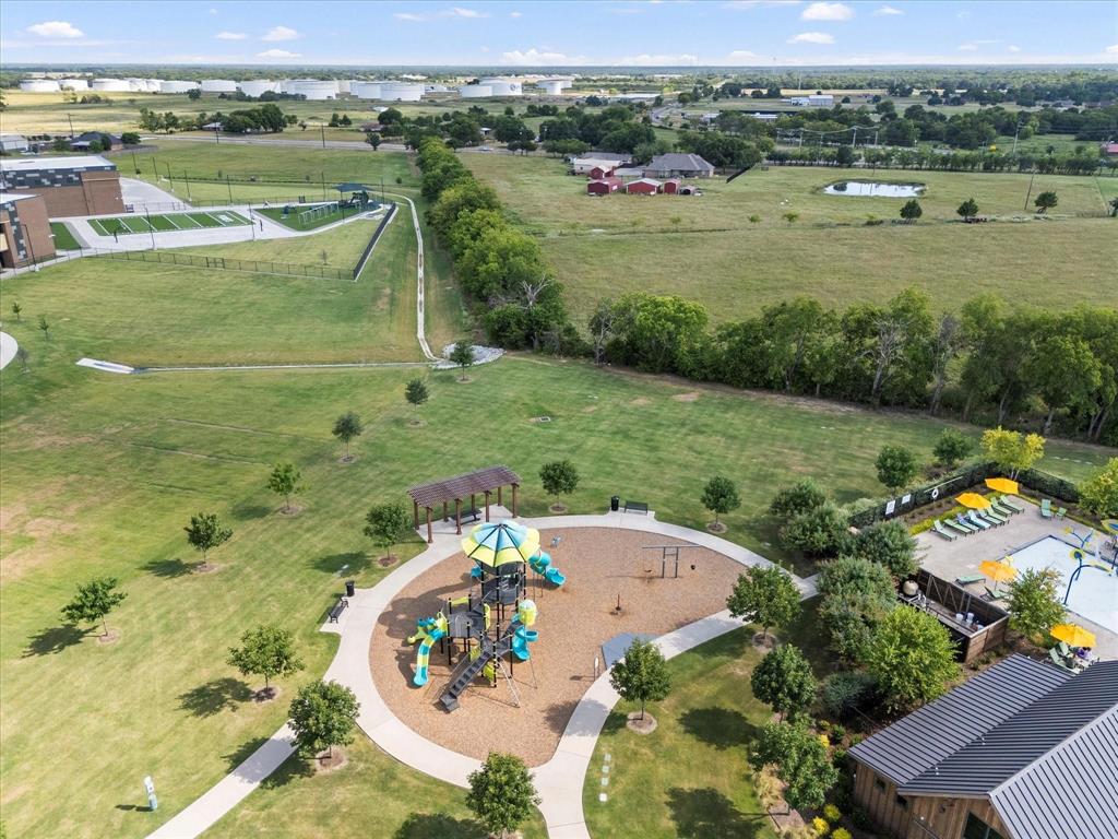 113 Lantern Road Caddo Mills, TX 75135 - Photo 19 of 25 an aerial view of a house with a big yard
