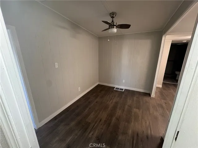wooden floor in an empty room