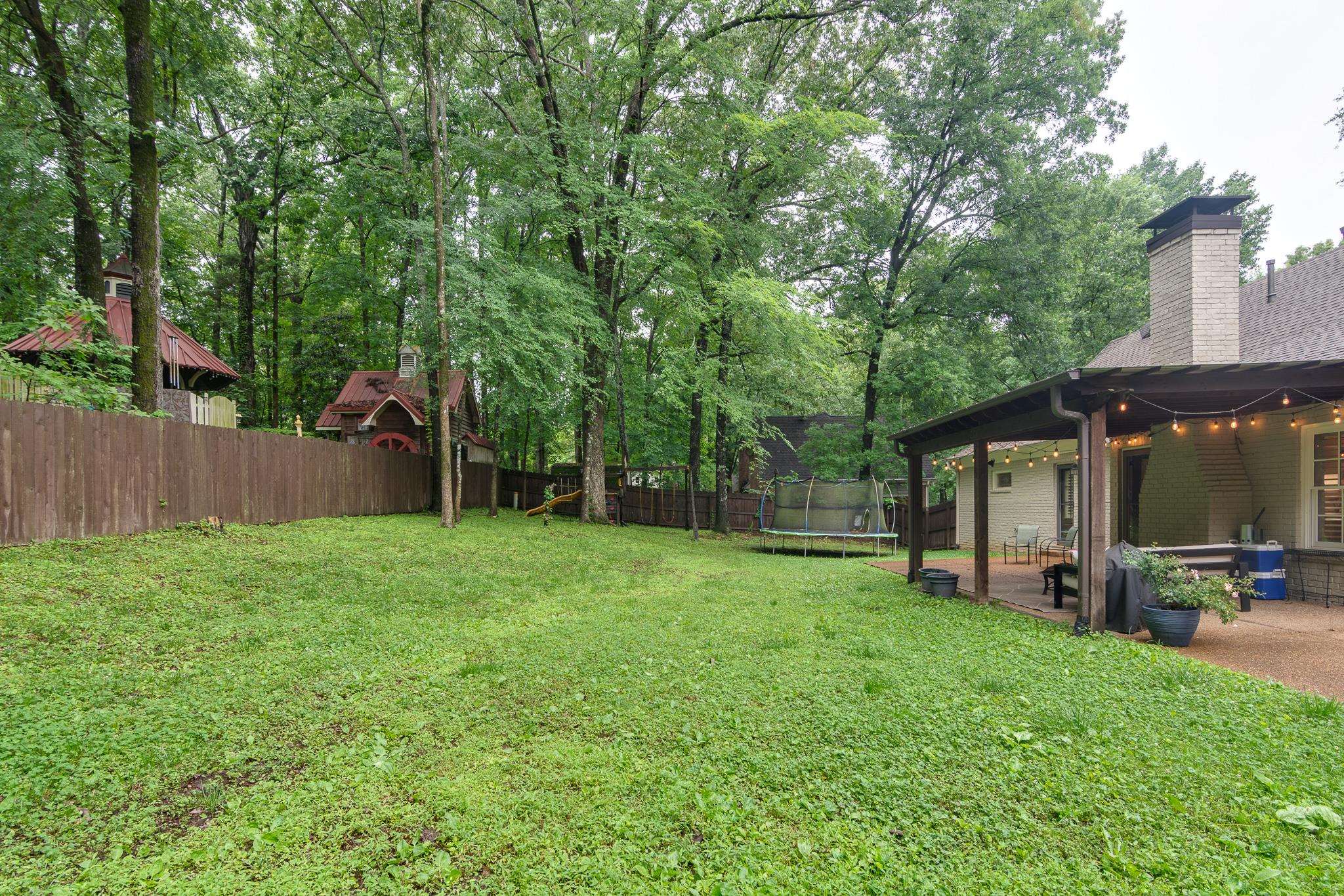 791 North Tree Drive Collierville, TN 38017 - Photo 25 of 27 Expansive green lawn surrounded by mature trees