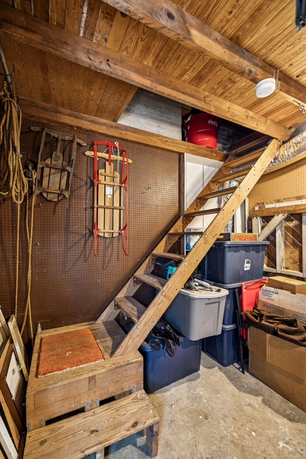 965 Signal Road Signal Mountain, TN 37377 - Photo 29 of 33 Stairs to Attic Storage