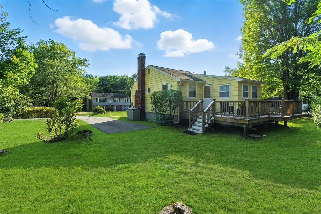 53 Park Street North Reading, MA 01864 - Photo 22 of 24 a view of a house with backyard