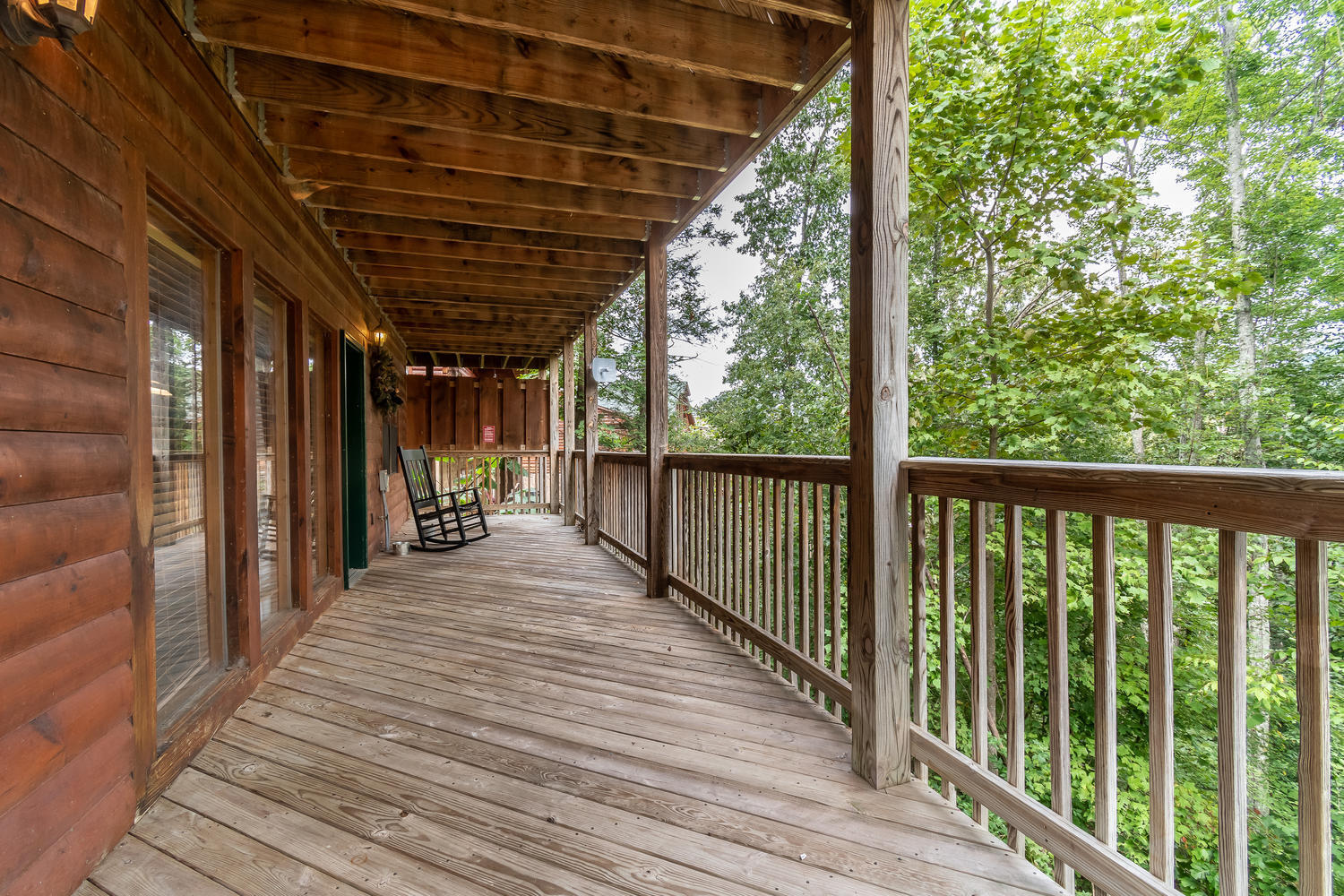 1503 Boo Boos Way Sevierville, TN 37862 - Photo 31 of 33 Downstairs Back Deck