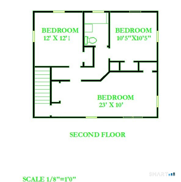 94 Lancaster Road West Hartford, CT 06119 - Photo 16 of 16 second floor plan