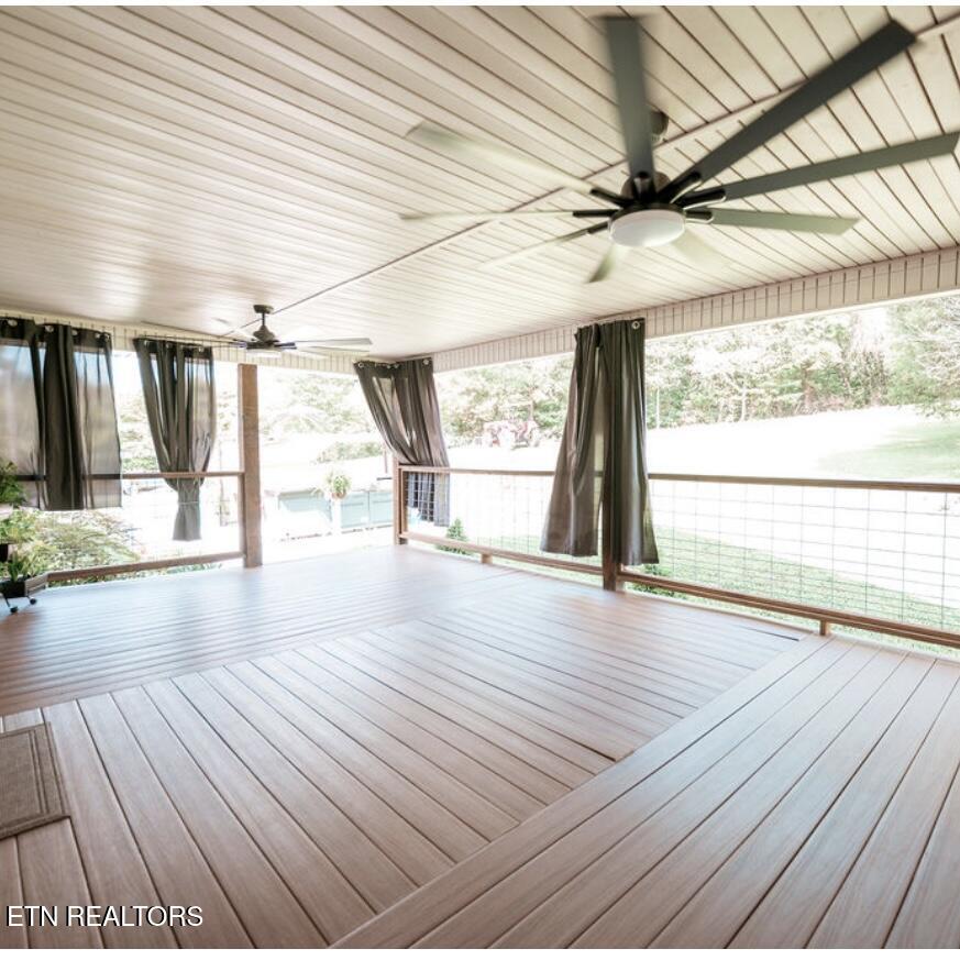 630 Peach Orchard Road Clinton, TN 37716 - Photo 11 of 43 covered back porch