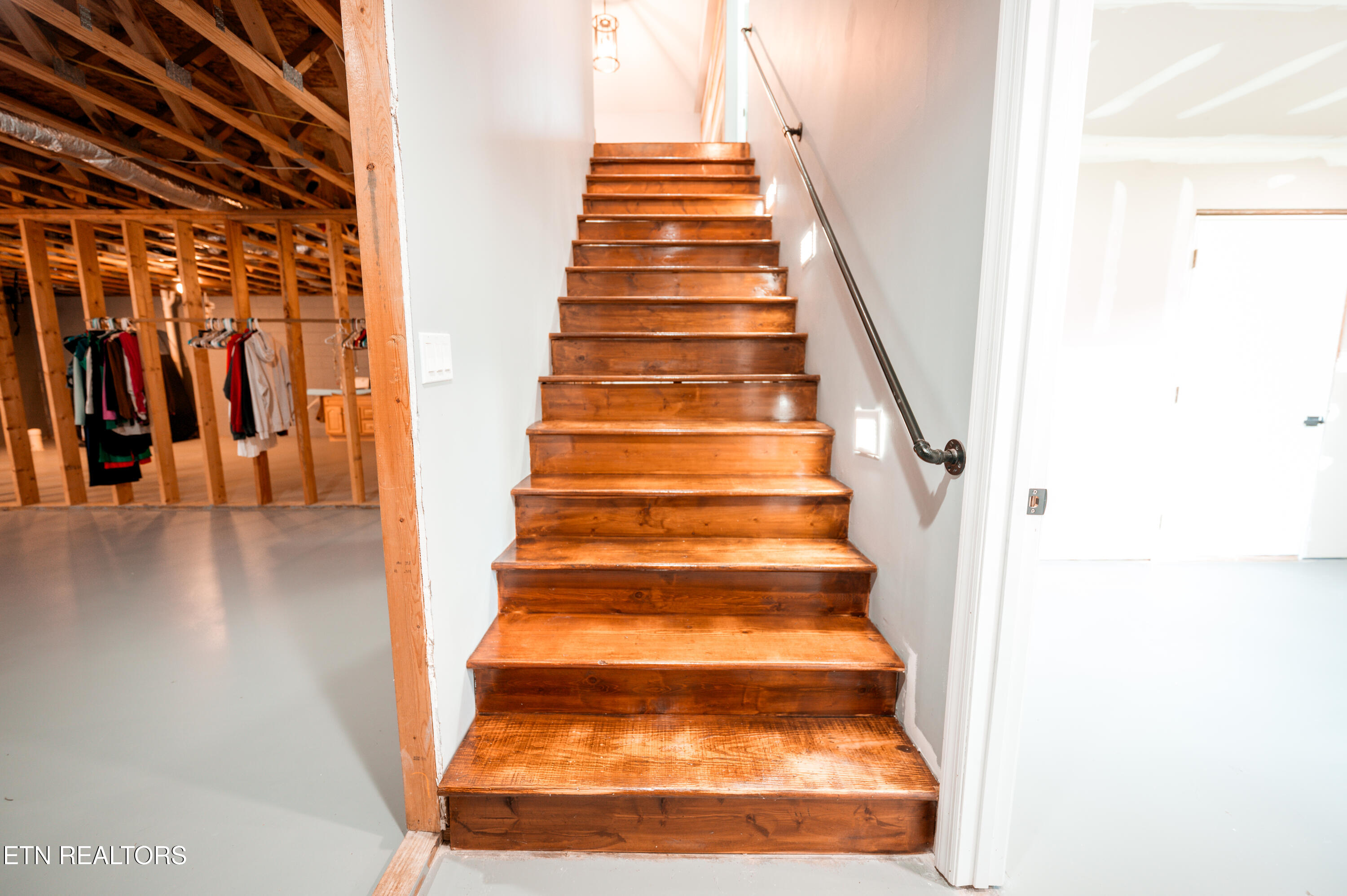 630 Peach Orchard Road Clinton, TN 37716 - Photo 35 of 43 stairs to basement