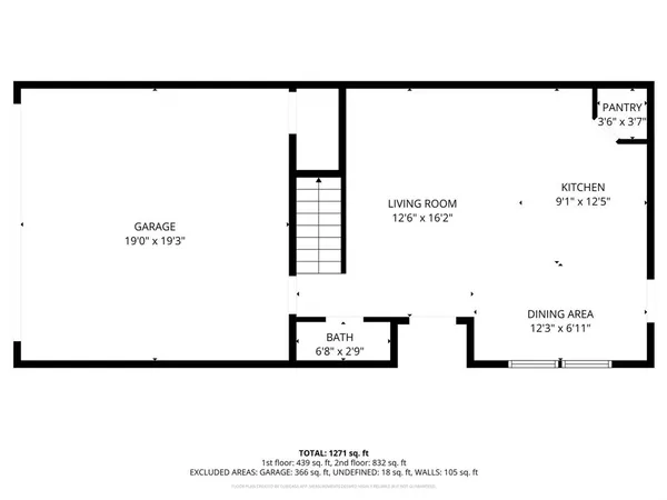 a picture of a floor plan