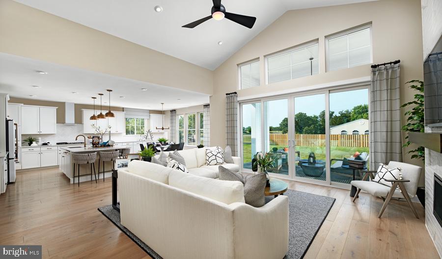 101 Abrams Pointe Boulevard Winchester, VA 22602 - Photo 3 of 11 a living room with furniture and a large window