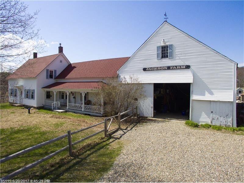 131 Bunker Hill Road Jefferson, ME 04348 - Photo 3 of 27 Barn Front