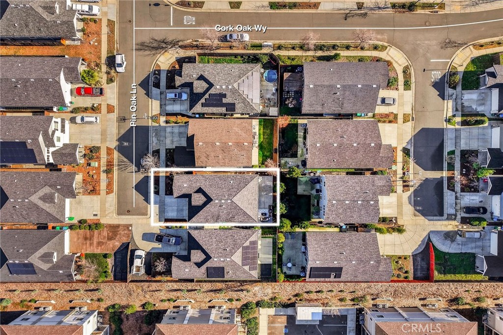2855 Pin Oak Lane Chico, CA 95928 - Photo 41 of 48 an aerial view of multiple houses
