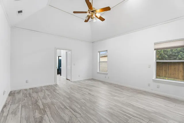 wooden floor in an empty room