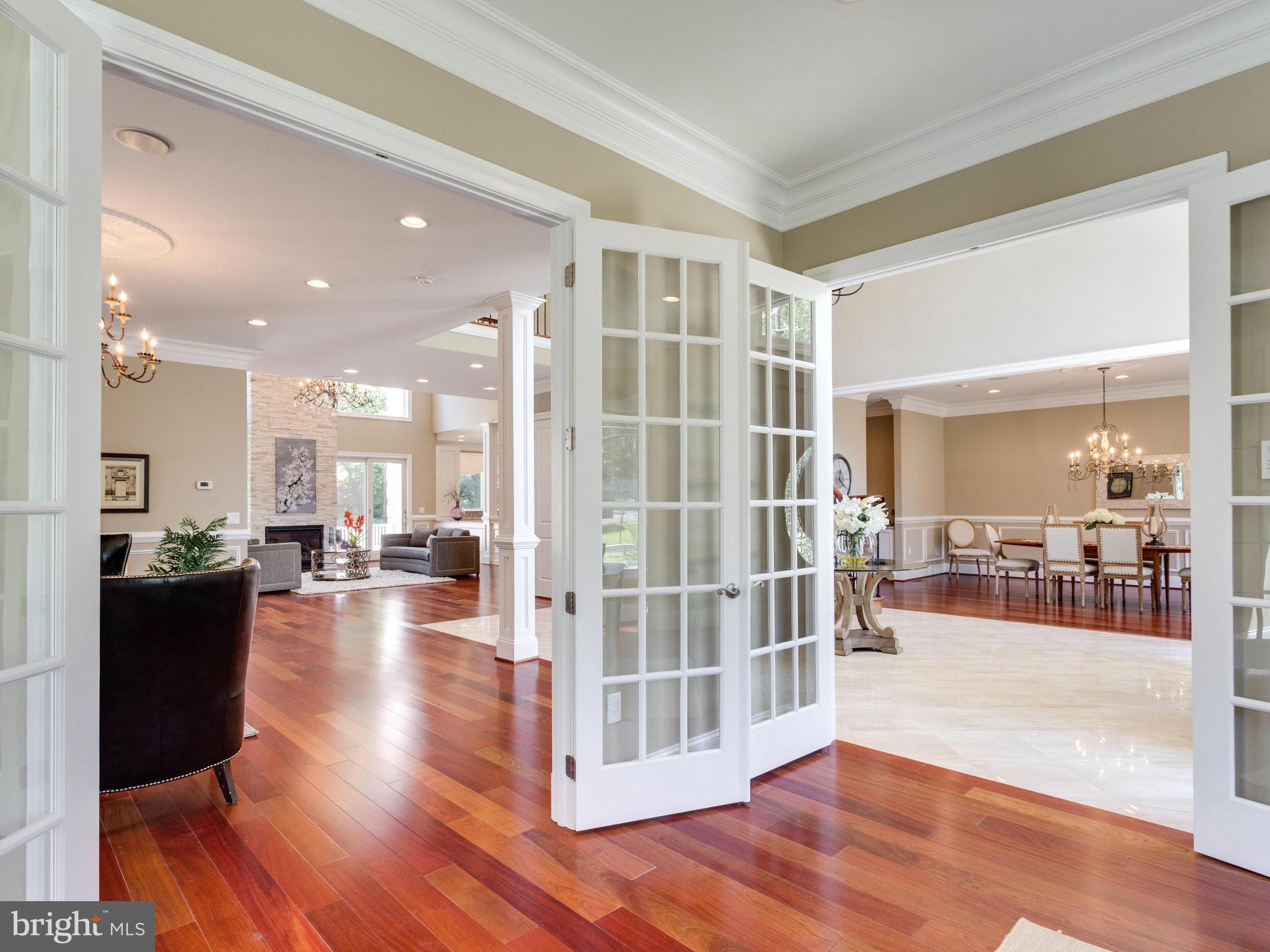385 Court House Road Southwest Vienna, VA 22180 - Photo 13 of 29 Home Office View of Dining Room