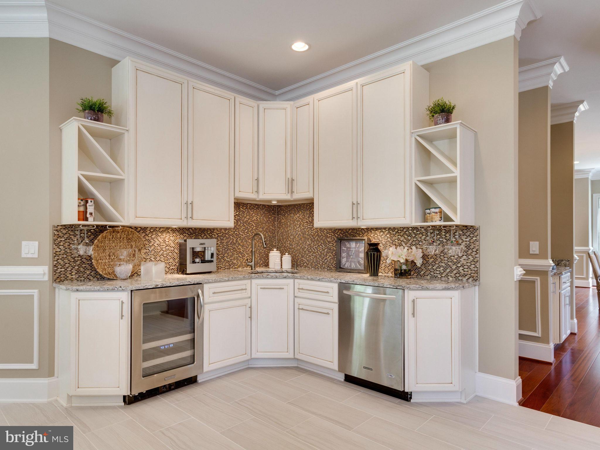 385 Court House Road Southwest Vienna, VA 22180 - Photo 20 of 29 Gourmet Kitchen Wine Cooler and 2nd Fridge