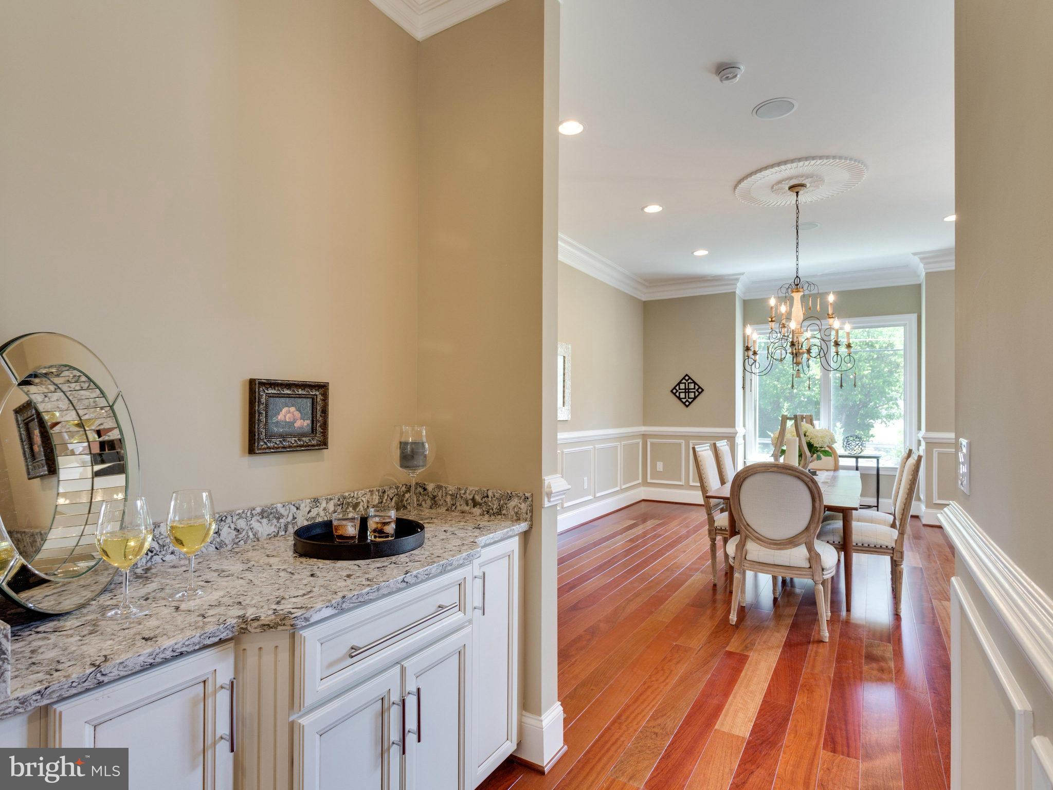 385 Court House Road Southwest Vienna, VA 22180 - Photo 21 of 29 Butler's Pantry View of Dining Room