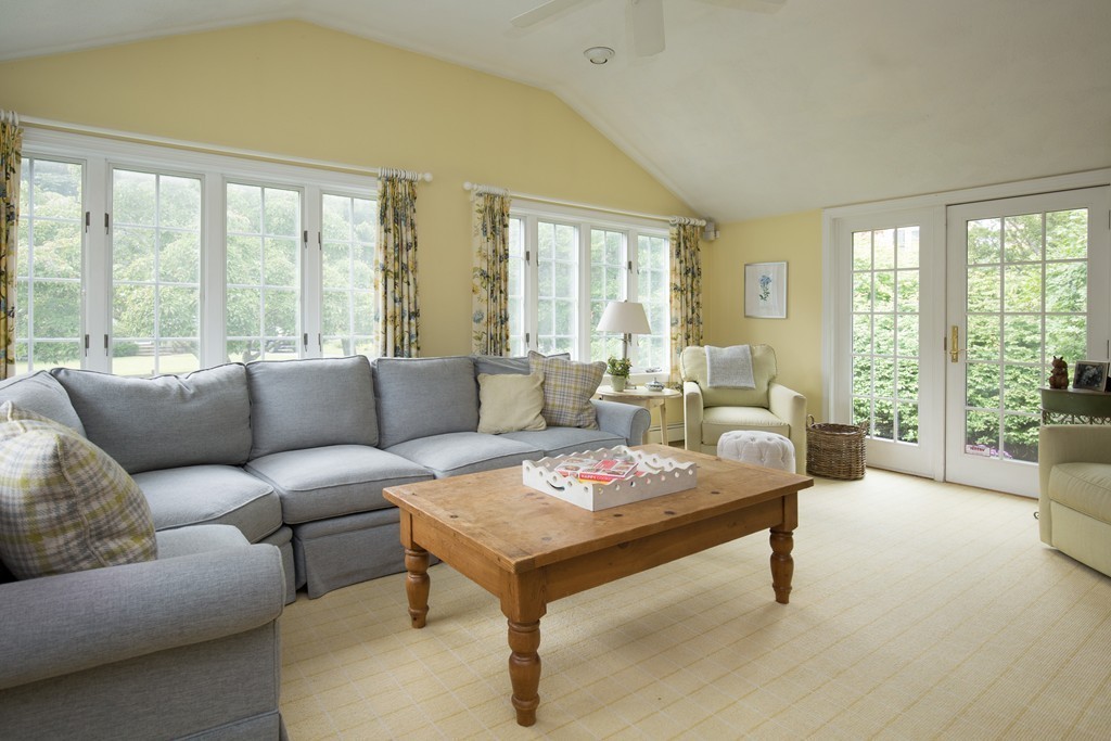 57 Fuller Brook Road Wellesley, MA 02482 - Photo 5 of 12 a living room with furniture and a large window