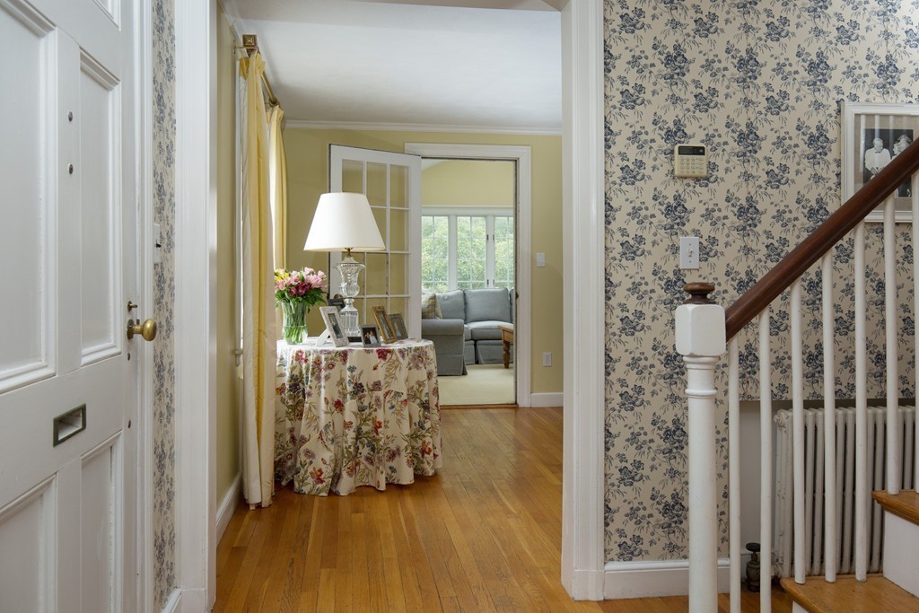 57 Fuller Brook Road Wellesley, MA 02482 - Photo 6 of 12 a view of entryway with wooden floor