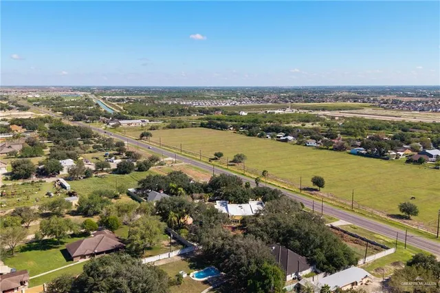 a view of a city and street
