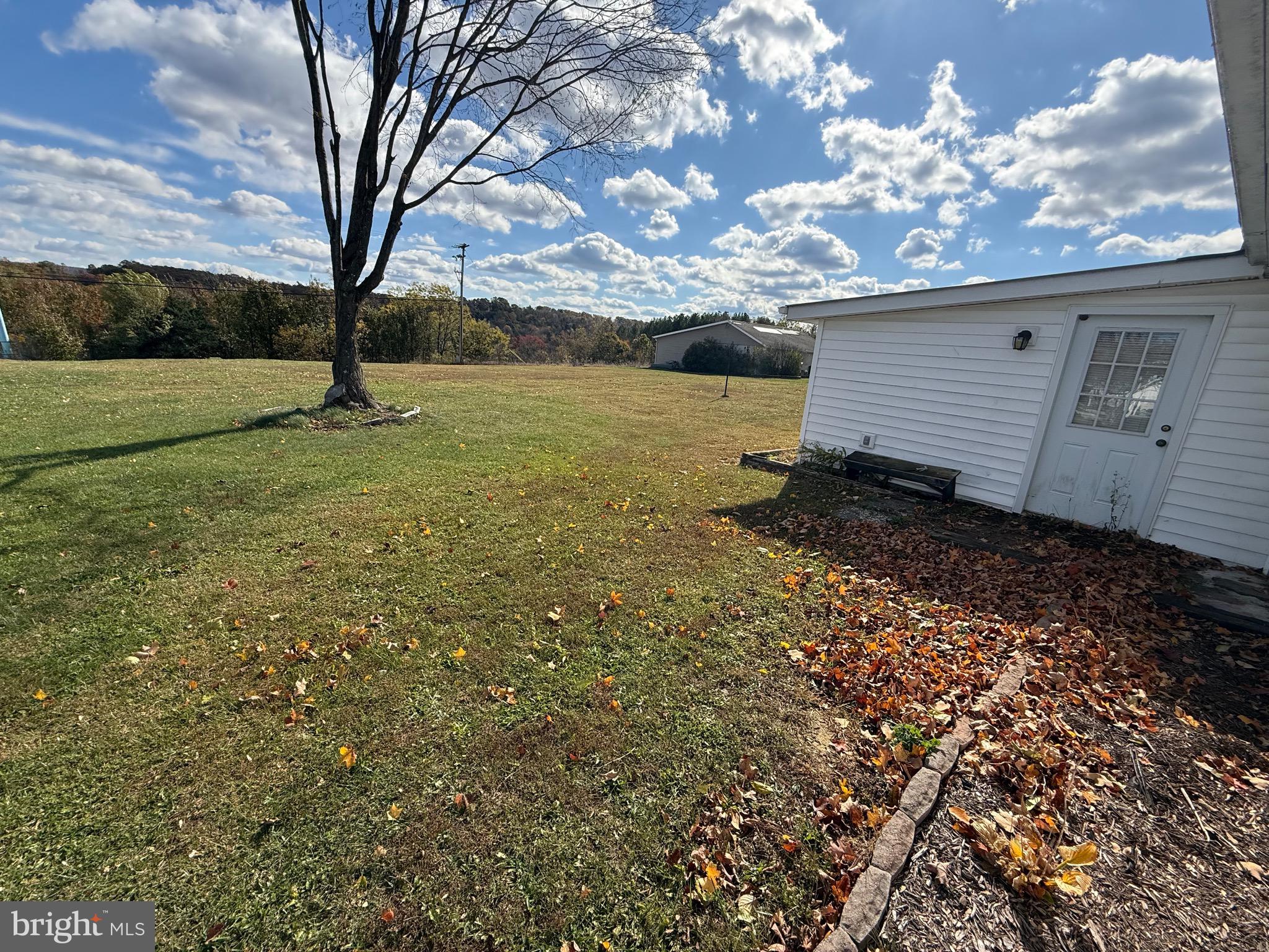 384 Fairview Drive Berkeley Springs, WV 25411 - Photo 8 of 24 a view of a backyard with large trees