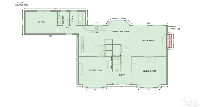 $355,000 | 9812 Bridgewood Lane, Pensacola, FL 32514