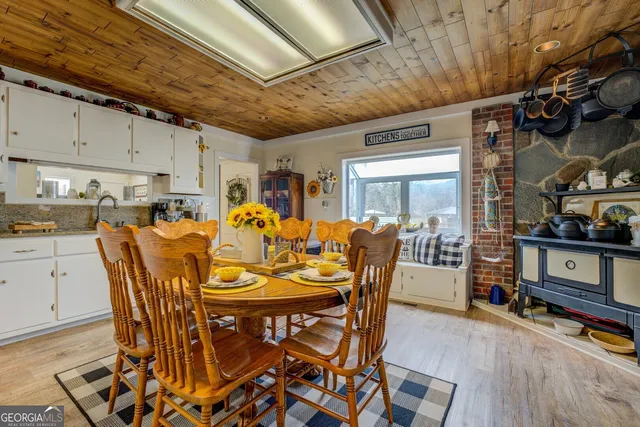a bedroom with a bed furniture and a window