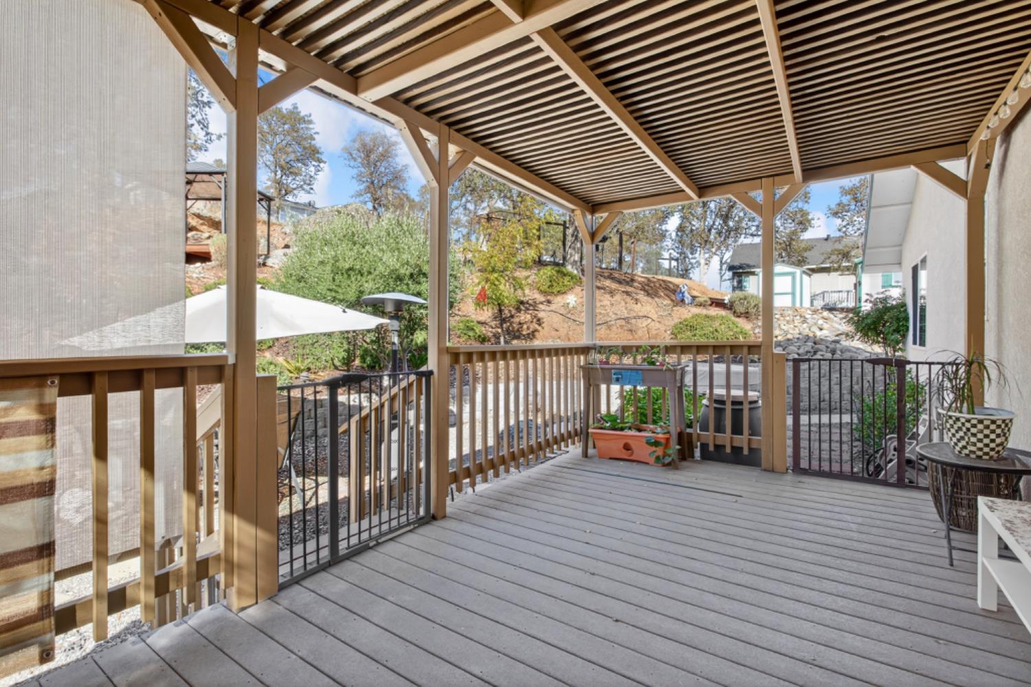 4856 Kiva Drive Copperopolis, CA 95228 - Photo 21 of 61 a view of a balcony with wooden floor