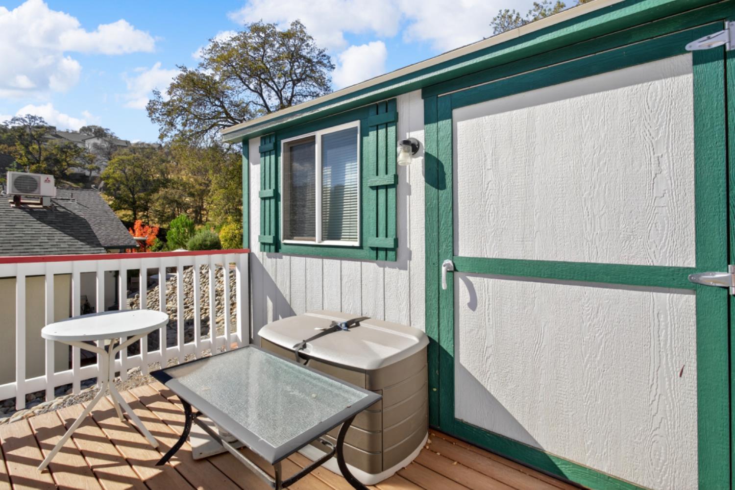 4856 Kiva Drive Copperopolis, CA 95228 - Photo 55 of 61 a view of a chair and table in the balcony