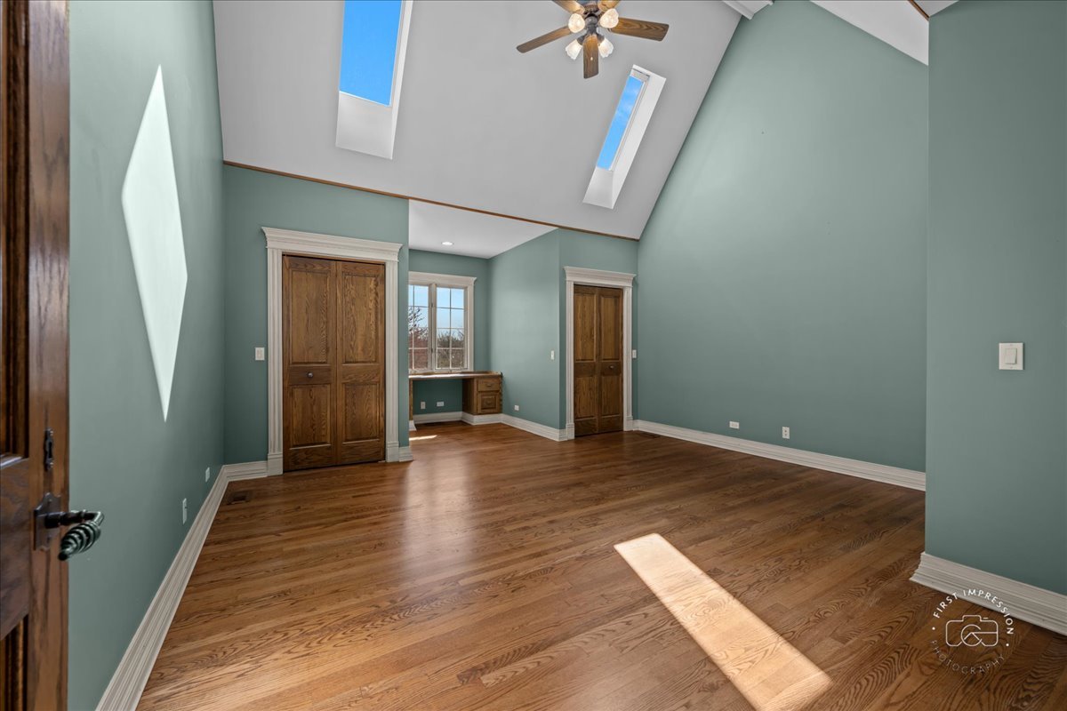 5N214 Wilton Croft Road St. Charles, IL 60175 - Photo 17 of 37 wooden floor in an empty room