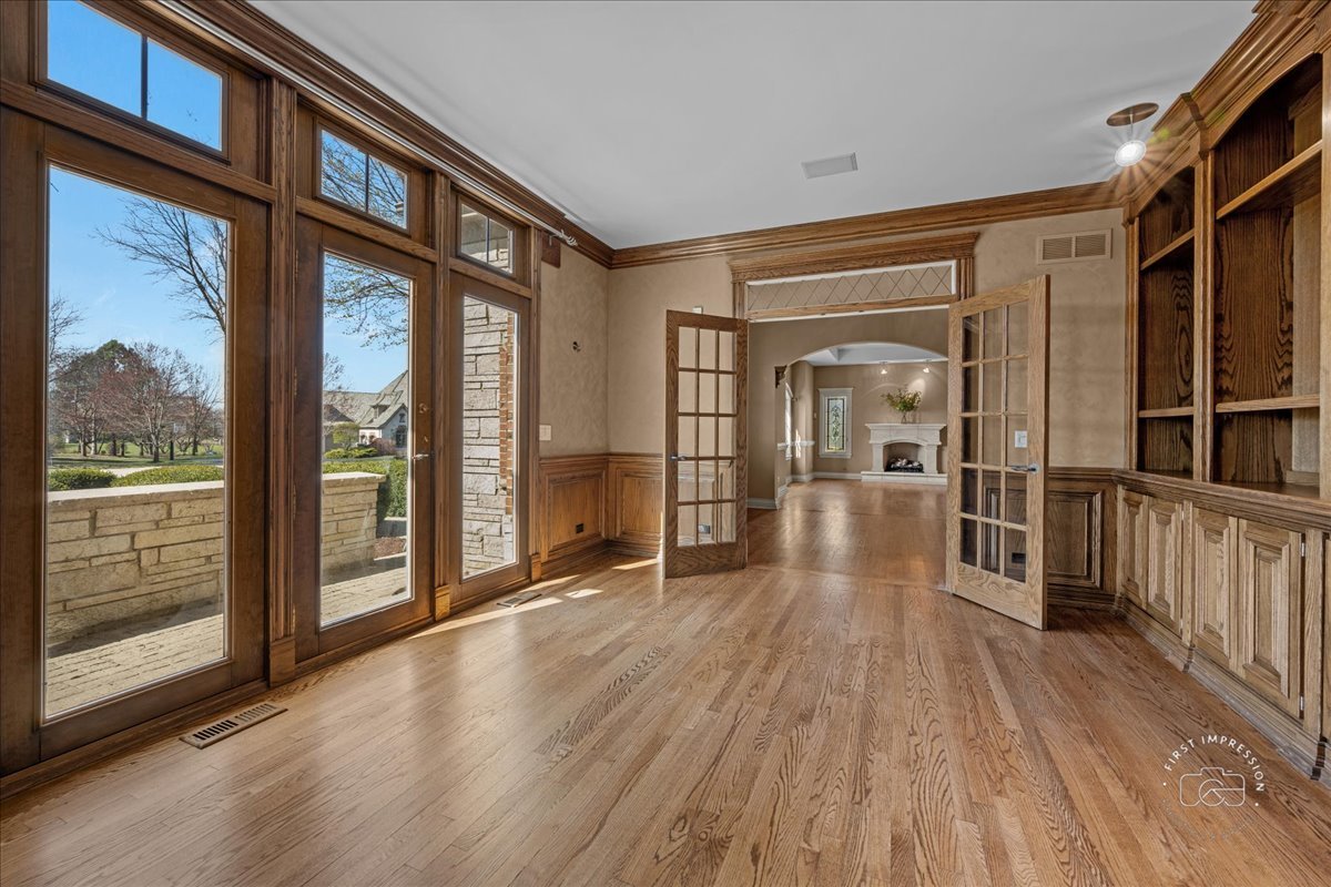 5N214 Wilton Croft Road St. Charles, IL 60175 - Photo 5 of 37 a view of gallery with wooden floor