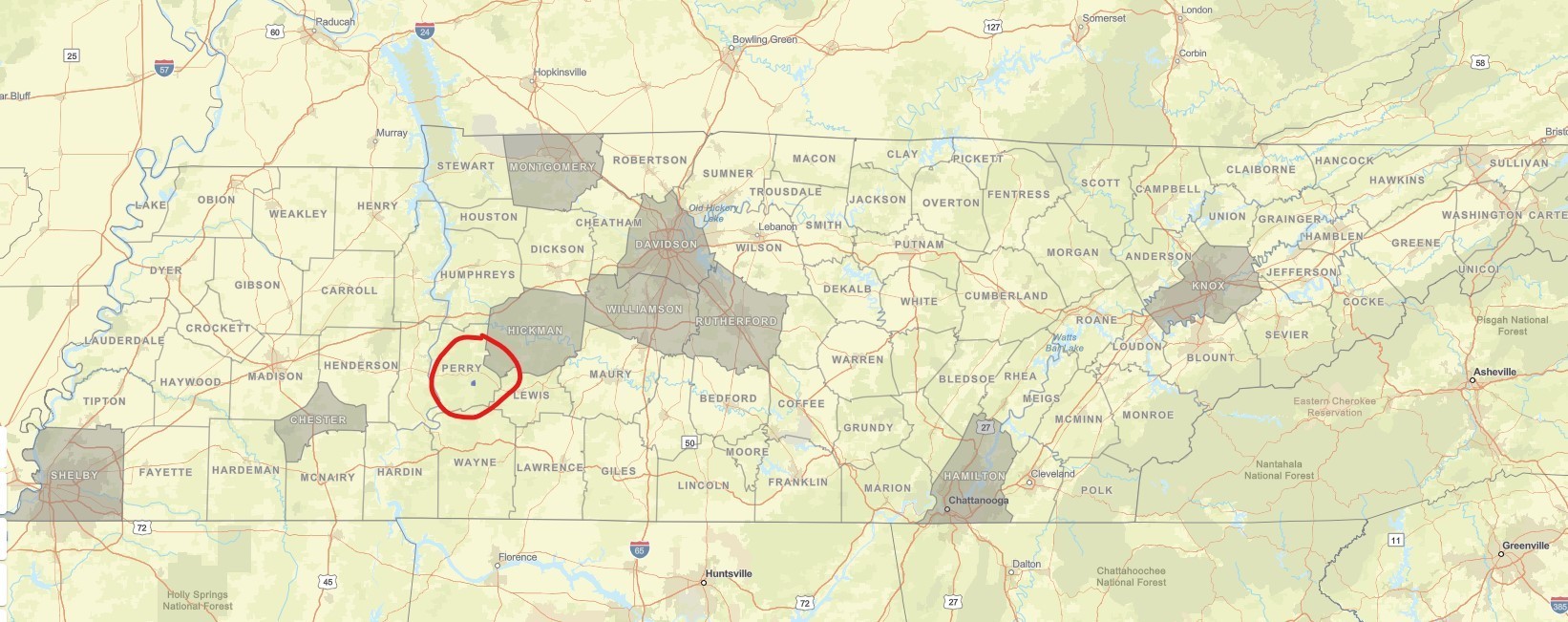 2932 Old Hohenwald Road Linden, TN 37096 - Photo 17 of 31 a bathroom with a shower