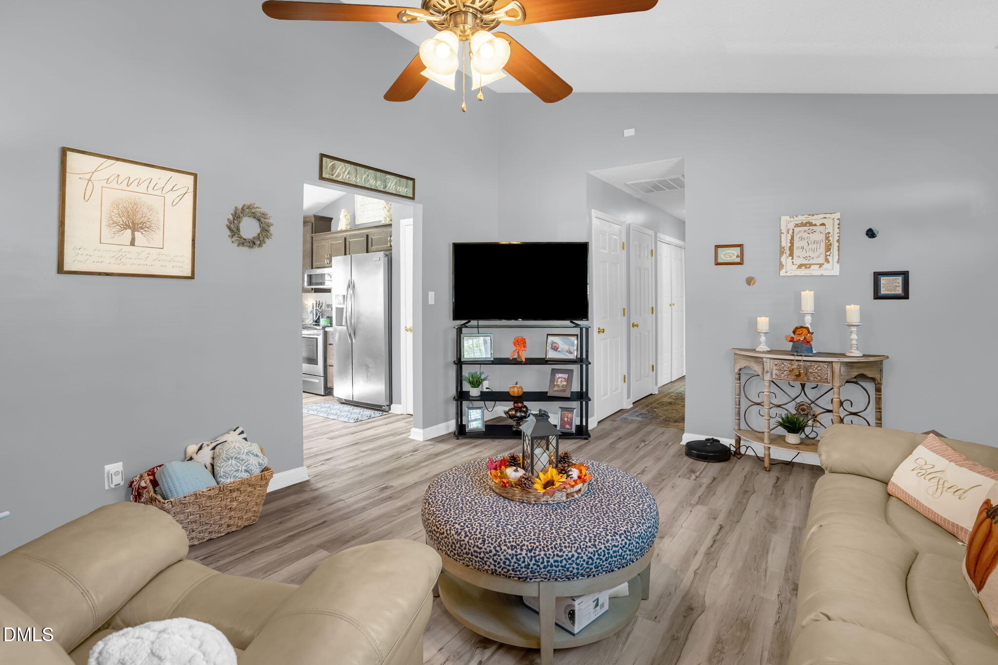 5626 Preston Loop Mebane, NC 27302 - Photo 8 of 33 a living room with furniture and a flat screen tv
