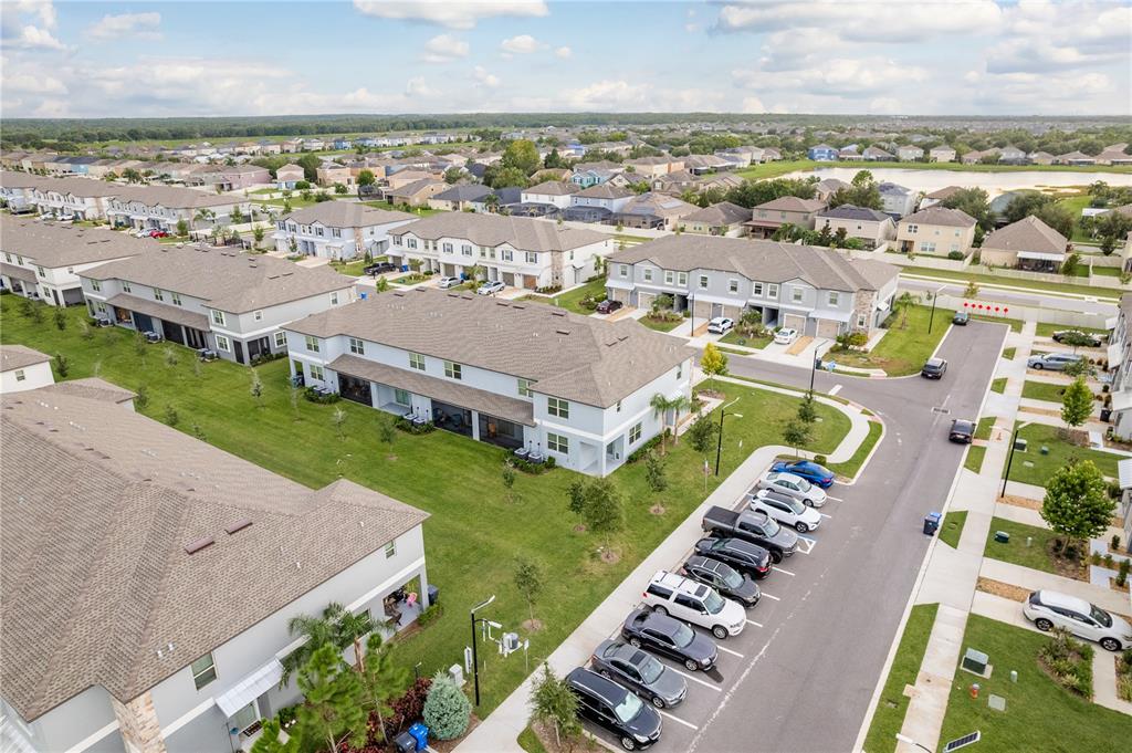 14302 Editors Note Street Ruskin, FL 33573 - Photo 38 of 44 an aerial view of a house with a outdoor space