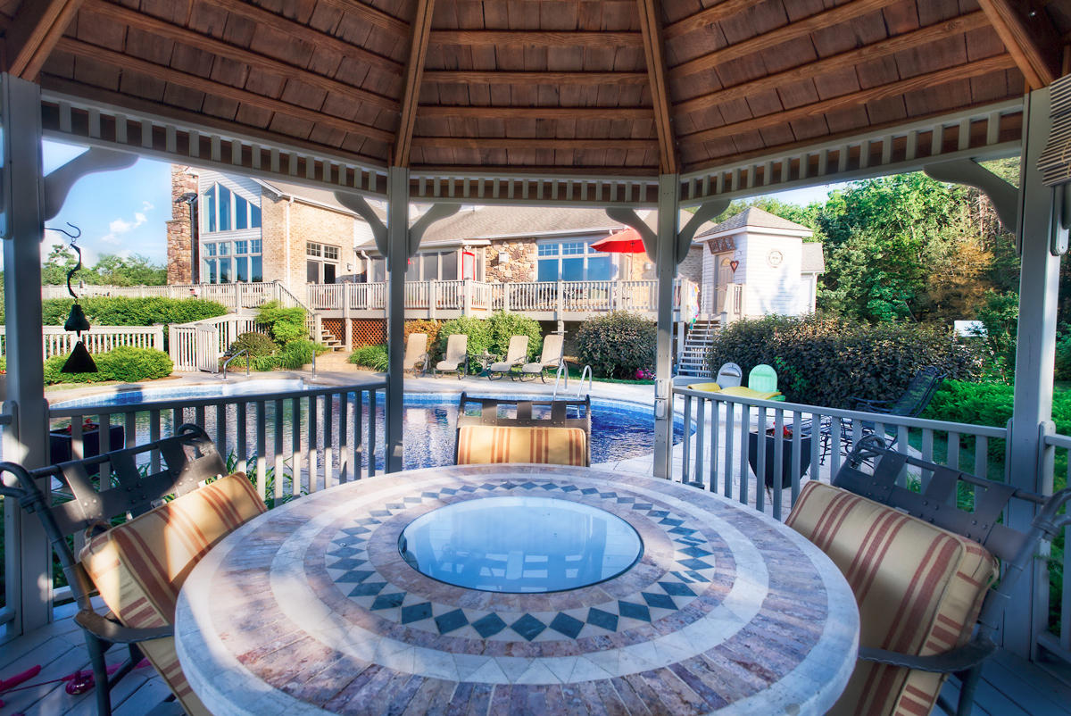 1049 Sprinkle Road Fincastle, VA 24090 - Photo 45 of 67 Gazebo_Looking_at_Home