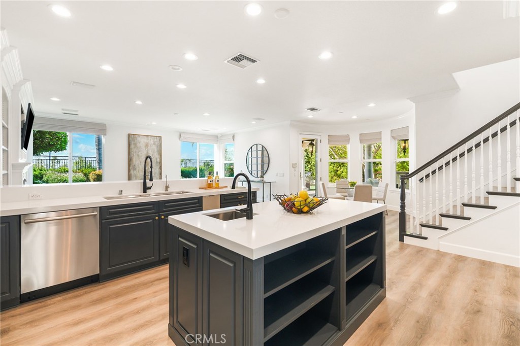 20112 Vía Cellini Porter Ranch, CA 91326 - Photo 22 of 64 a kitchen with a stove and a sink